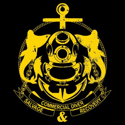 Commercial Diver Salvage Recovery T-Shirt