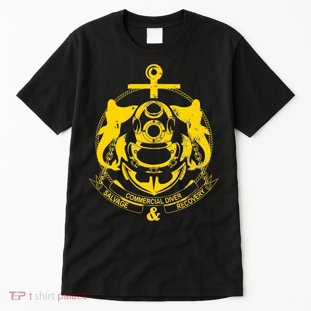 Commercial Diver Salvage Recovery Tall T-Shirt