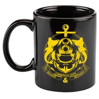 Commercial Diver Salvage Recovery 11oz C Handle Ceramic Mug