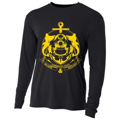 Commercial Diver Salvage Recovery Cooling Performance Long Sleeve Crew