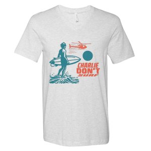 Charlie DonT Surf V-Neck T-Shirt