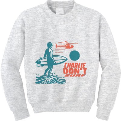 Charlie DonT Surf Kids Sweatshirt
