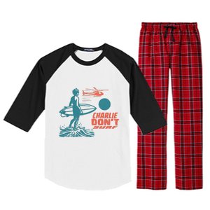 Charlie DonT Surf Raglan Sleeve Pajama Set