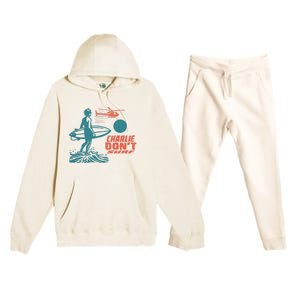 Charlie DonT Surf Premium Hooded Sweatsuit Set