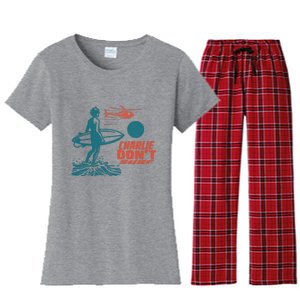 Charlie DonT Surf Women's Flannel Pajama Set