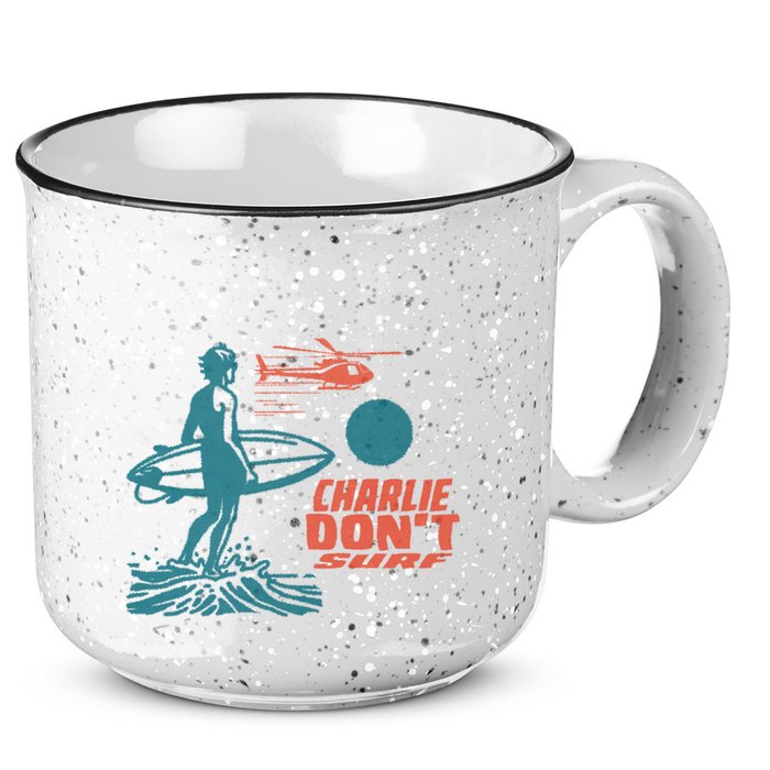 Charlie DonT Surf 15oz Campfire Ceramic Mug