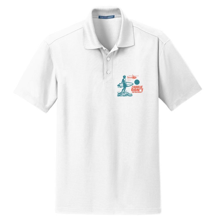 Charlie DonT Surf Dry Zone Grid Polo
