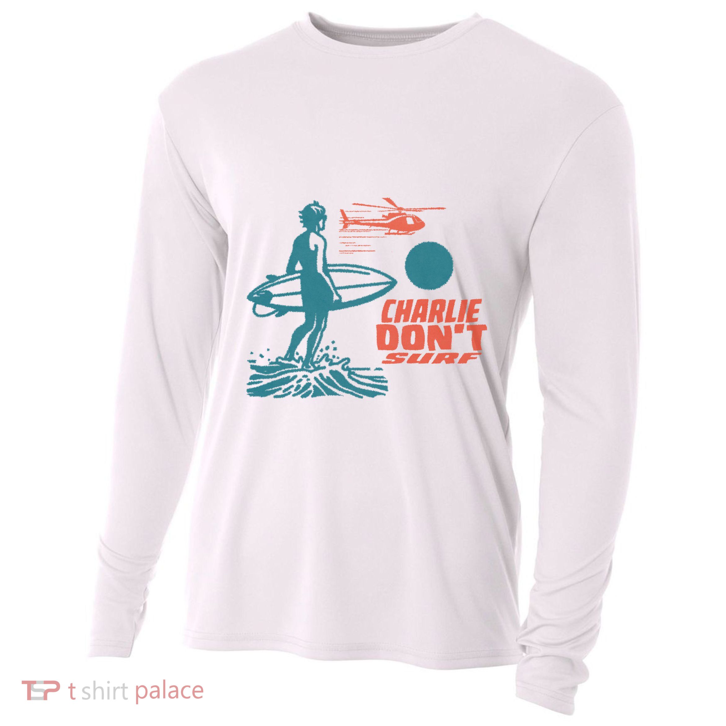Charlie DonT Surf Cooling Performance Long Sleeve Crew