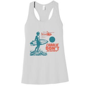 Charlie DonT Surf Women's Racerback Tank