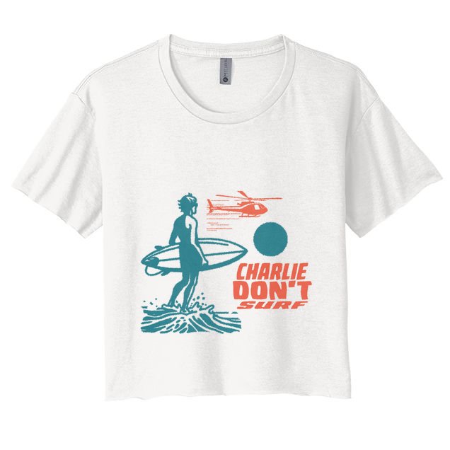Charlie DonT Surf Crop Top