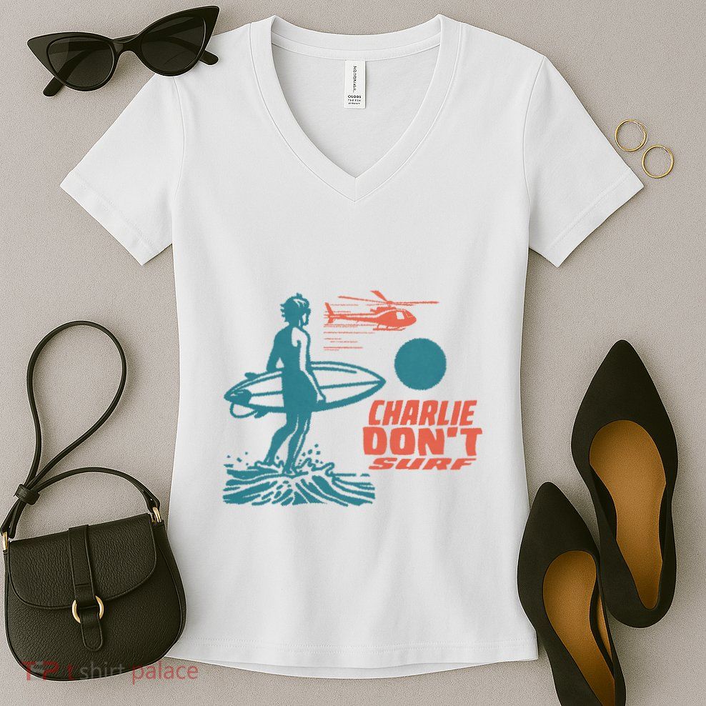 Charlie DonT Surf Women's V-Neck T-Shirt
