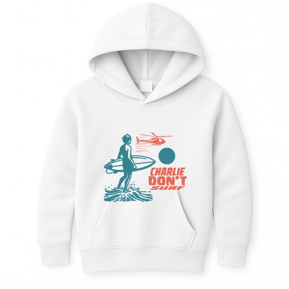 Charlie DonT Surf Kids Hoodie