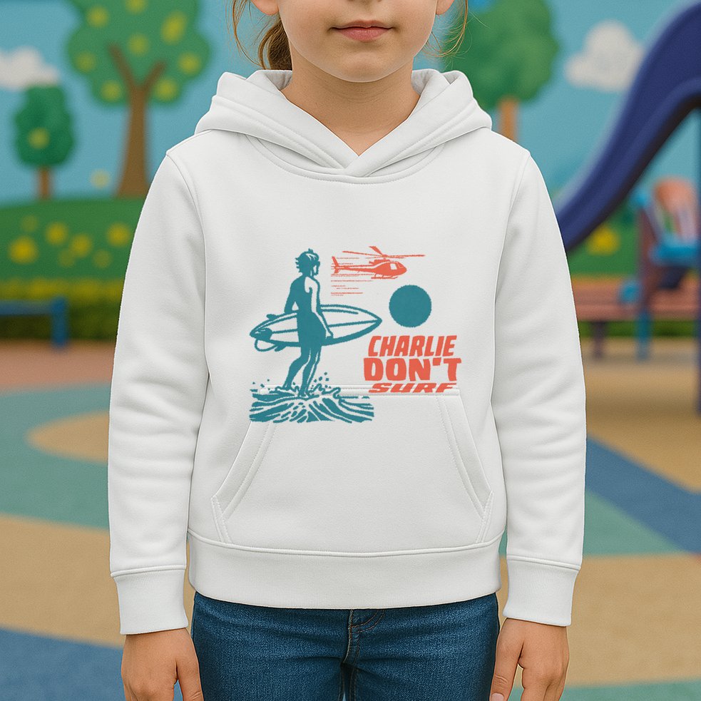 Charlie DonT Surf Kids Hoodie