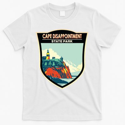 Cape Disappointment State Park Washington Badge Vintage T-Shirt