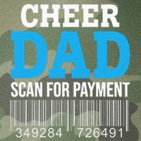 Cheer Dad Scan For Payment Father Ever Legacy Tie Dye Trucker Hat