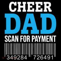 Cheer Dad Scan For Payment Father Ever Drawstring Bag