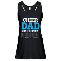 Cheer Dad Scan For Payment Father Ever Ladies Essential Flowy Tank