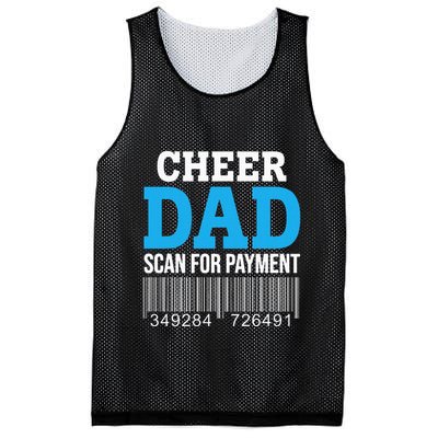 Cheer Dad Scan For Payment Father Ever Mesh Reversible Basketball Jersey Tank
