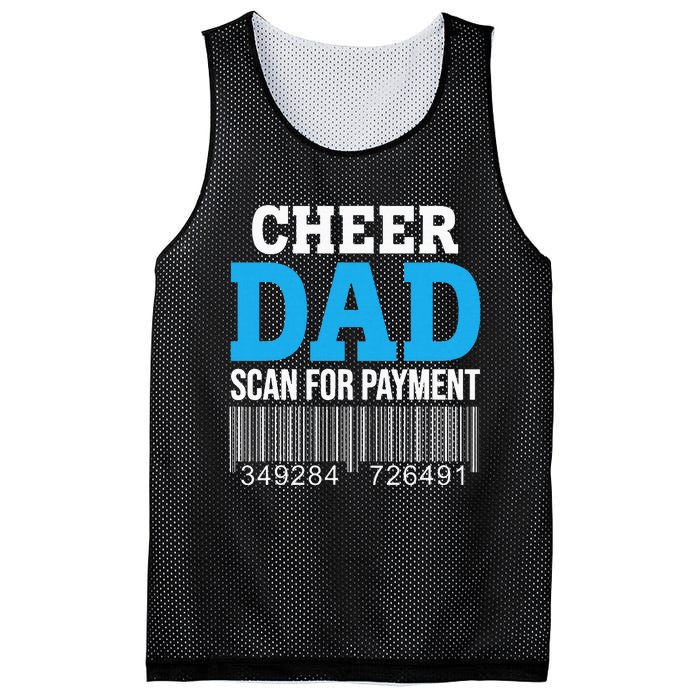 Cheer Dad Scan For Payment Father Ever Mesh Reversible Basketball Jersey Tank