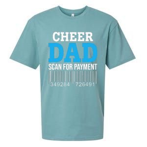 Cheer Dad Scan For Payment Father Ever Sueded Cloud Jersey T-Shirt