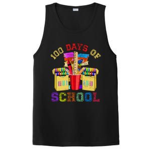 Craft Drawing School Student 100 Days Of School Gift PosiCharge Competitor Tank