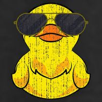 Cool Duckie Sunglasses Duckling Funny Ducky Rubber Duck Cool Comfort Performance Bucket Hat