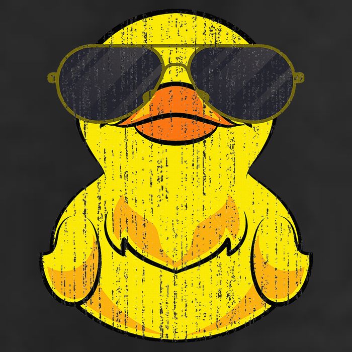 Cool Duckie Sunglasses Duckling Funny Ducky Rubber Duck Cool Comfort Performance Bucket Hat