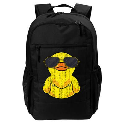 Cool Duckie Sunglasses Duckling Funny Ducky Rubber Duck Daily Commute Backpack