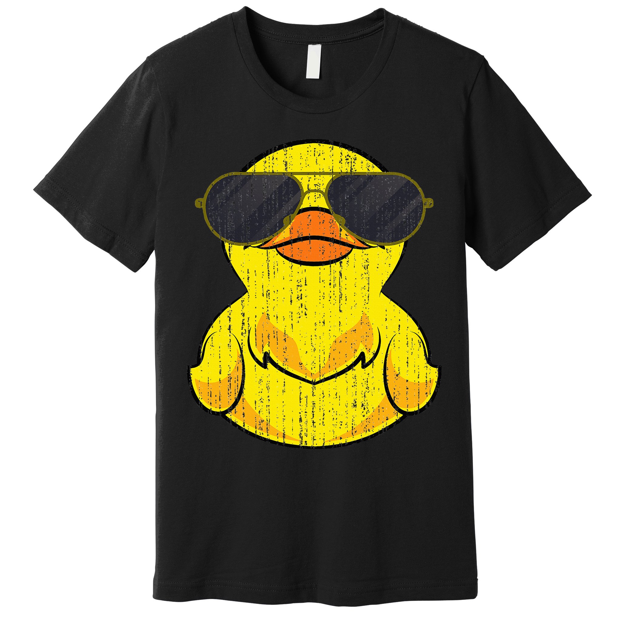 Cool Duckie Sunglasses Duckling Funny Ducky Rubber Duck Premium T-Shirt