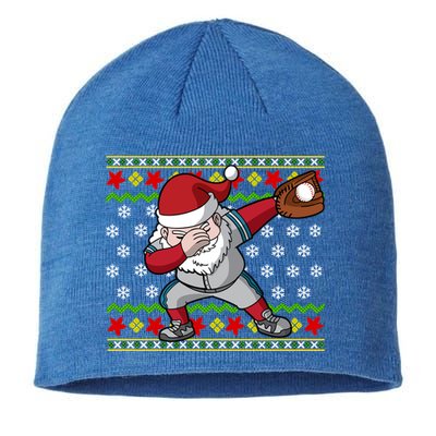 Christmas Dabbing Santa Baseball Dad Uncle Brother Gift Sustainable Beanie