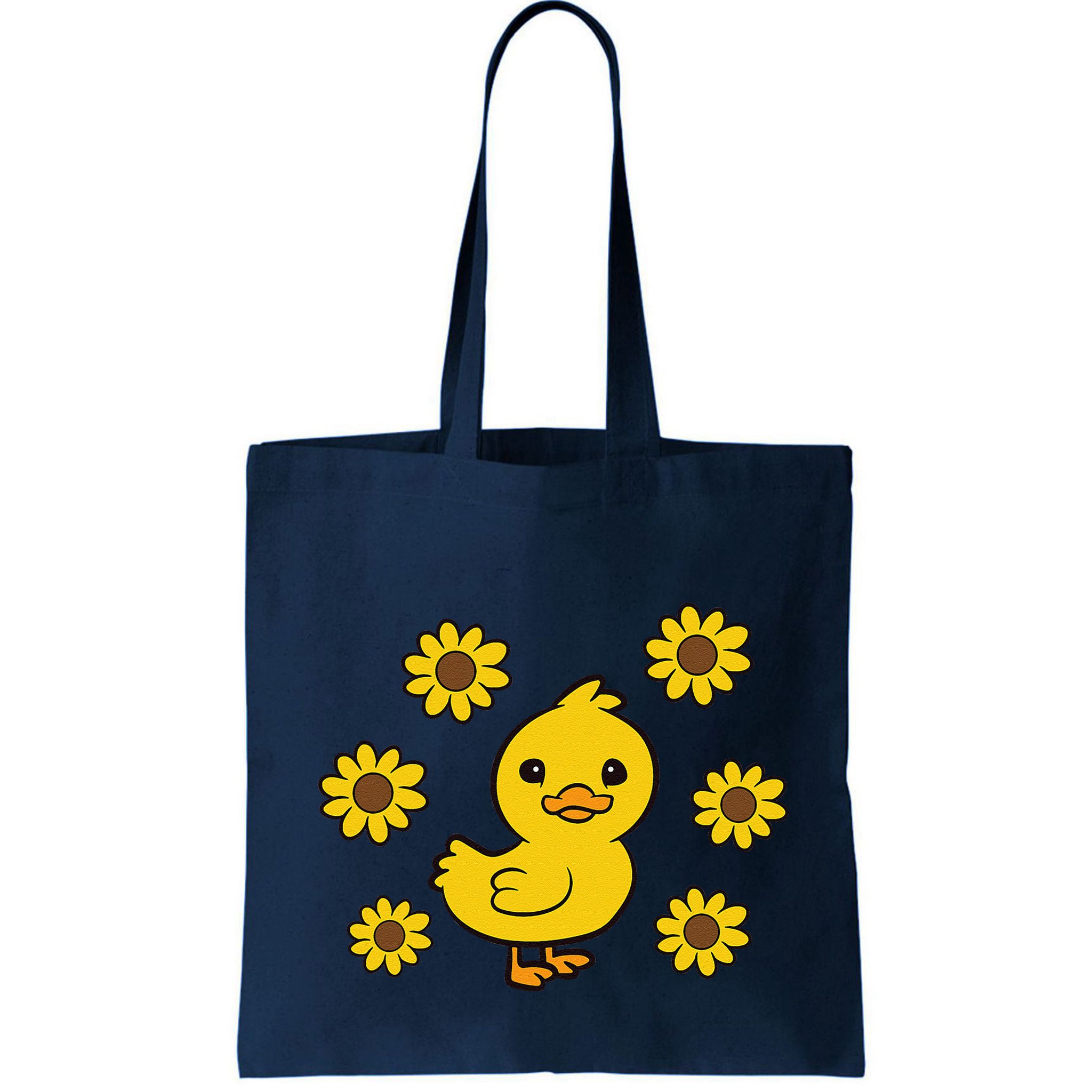 Cute Duck Summer Sunflower Kawaii Duck Bag