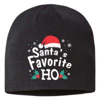 Christmas Day Santa Favorite Ho Funny Sustainable Beanie