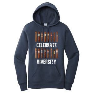 Celebrate Diversity Smoke Cigars Cigar Smoking Women's Pullover Hoodie