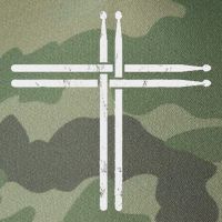 Christian Drum Stick Cross Funny Drummer Legacy Tie Dye Trucker Hat