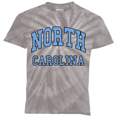 Carolina Design State Of Nc Kids Tie-Dye T-Shirt