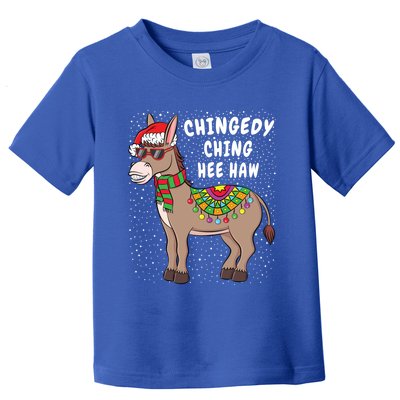 Christmas Donkey Sweater Funny American Italian Xmas Gift Meaningful Gift Toddler T-Shirt