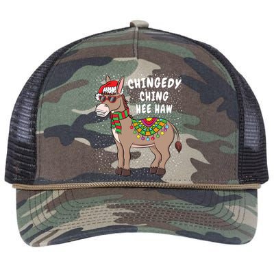 Christmas Donkey Sweater Funny American Italian Xmas Gift Meaningful Gift Retro Rope Trucker Hat Cap