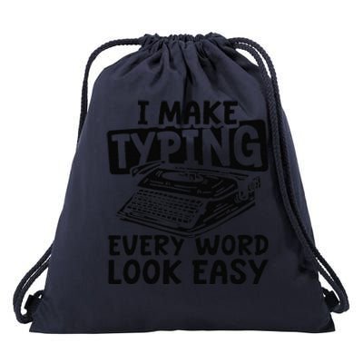 Court Documentation Stenographer Legal Court Reporter Drawstring Bag