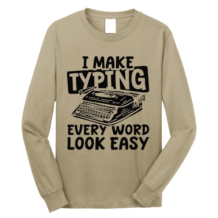 Court Documentation Stenographer Legal Court Reporter Long Sleeve Shirt