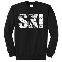 Cool Distressed Skiing Hoodie For Skiers Sweatshirt