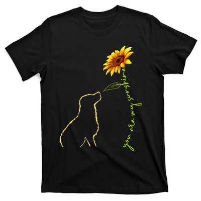 Cute Dog Sunshine Dog Lover Dog Owner T-Shirt