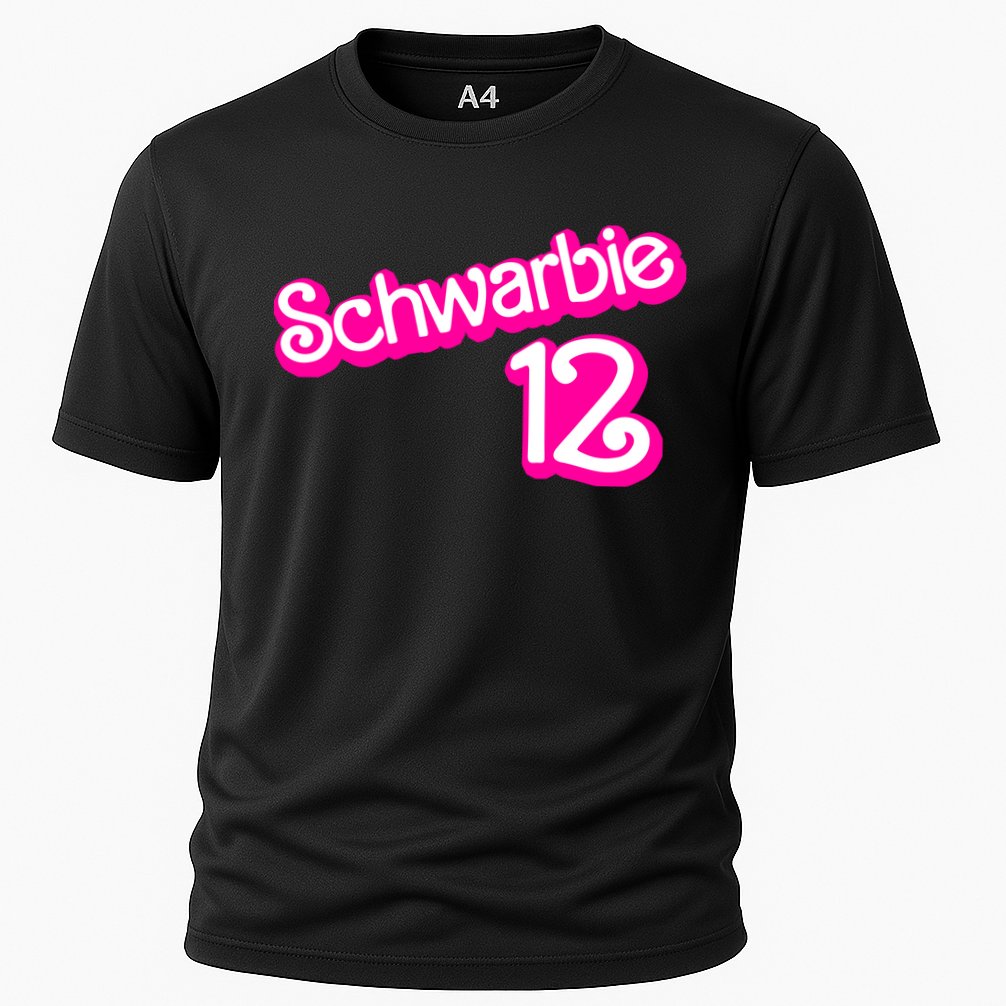 Cute Doll Schwarbie 12 Cooling Performance Crew T-Shirt