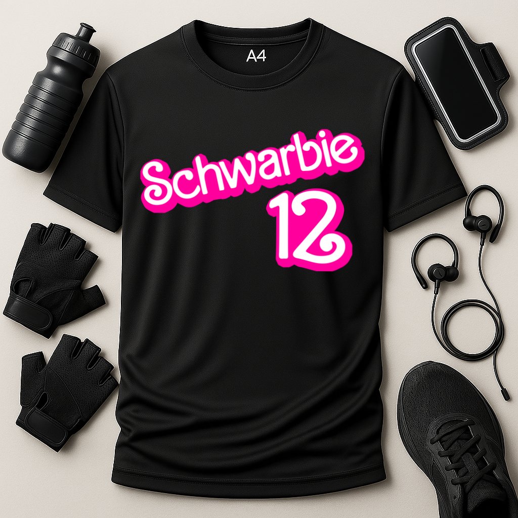 Cute Doll Schwarbie 12 Cooling Performance Crew T-Shirt