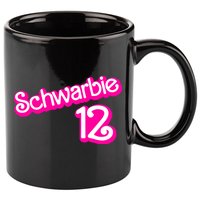 Cute Doll Schwarbie 12 11oz C Handle Ceramic Mug