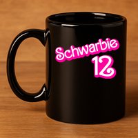 Cute Doll Schwarbie 12 11oz C Handle Ceramic Mug