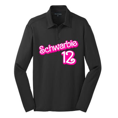 Cute Doll Schwarbie 12 Silk Touch Performance Long Sleeve Polo