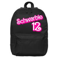 Cute Doll Schwarbie 12 16 in Basic Backpack