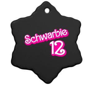 Cute Doll Schwarbie 12 Ceramic Star Ornament