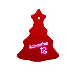 Cute Doll Schwarbie 12 Ceramic Tree Ornament