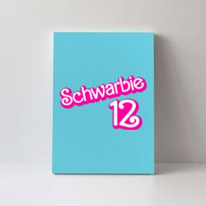 Cute Doll Schwarbie 12 Canvas